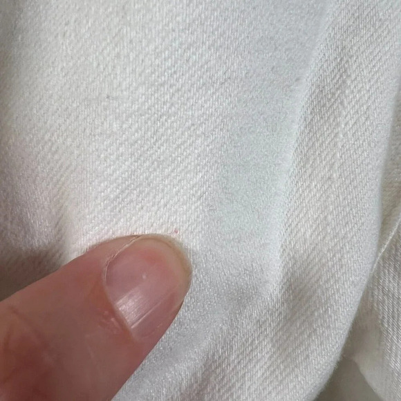 Simon Miller W013 Straight Leg Jeans Size 30 Ivory White High Rise Denim - Picture 8 of 12